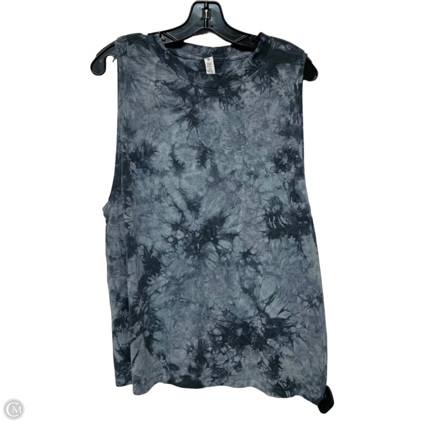 Athletic Tank Top By Lululemon In Grey, Size: M