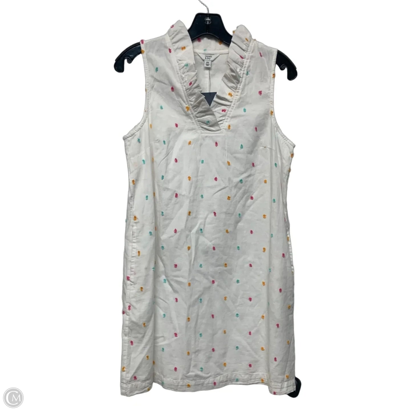 Dress Casual Short By Crown And Ivy In White, Size: Sp