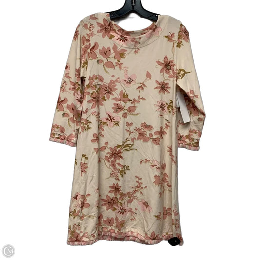 Dress Designer By Spartina In Cream & Pink, Size: M