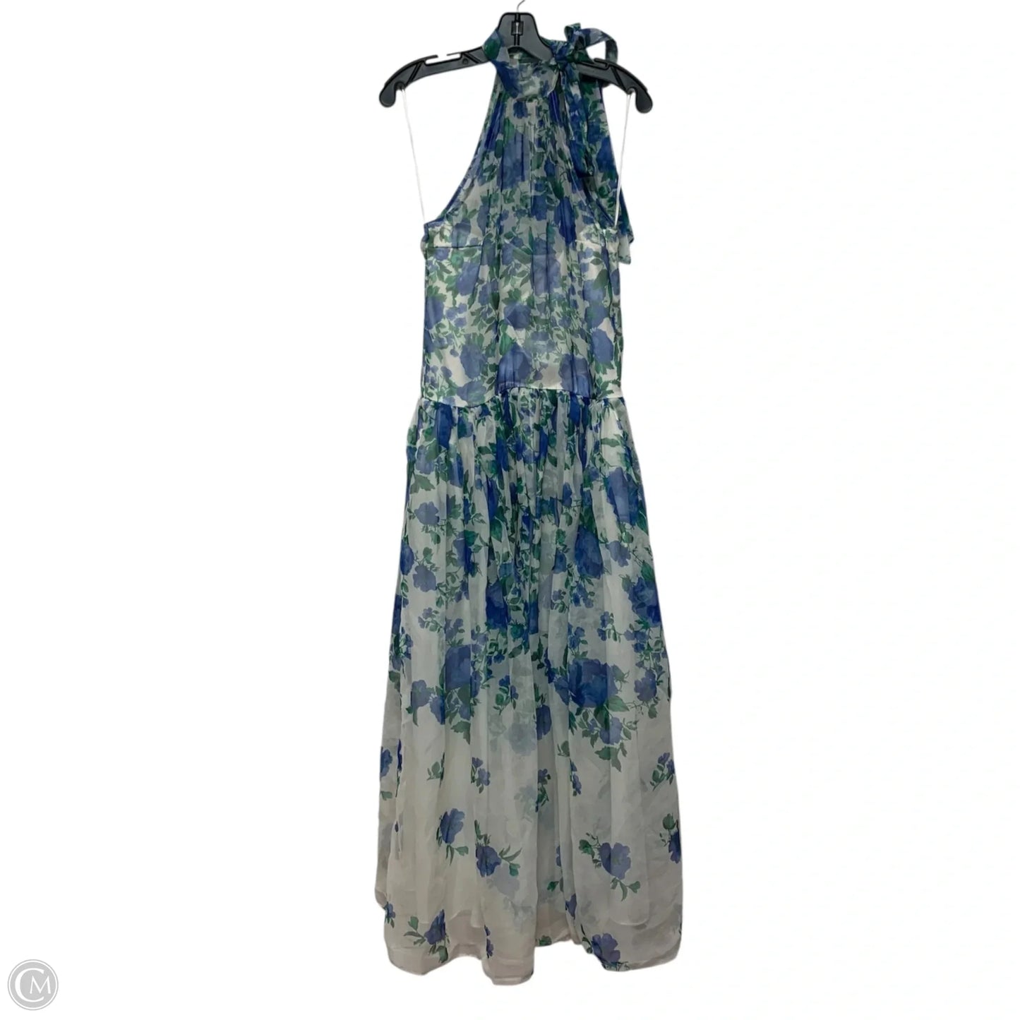 Dress Casual Maxi By Bhldn In Blue & Green, Size: Xs