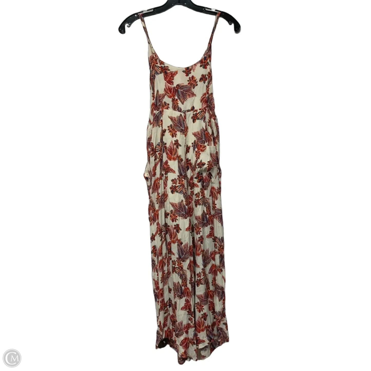 Jumpsuit By Free People In Cream & Red, Size: Xs