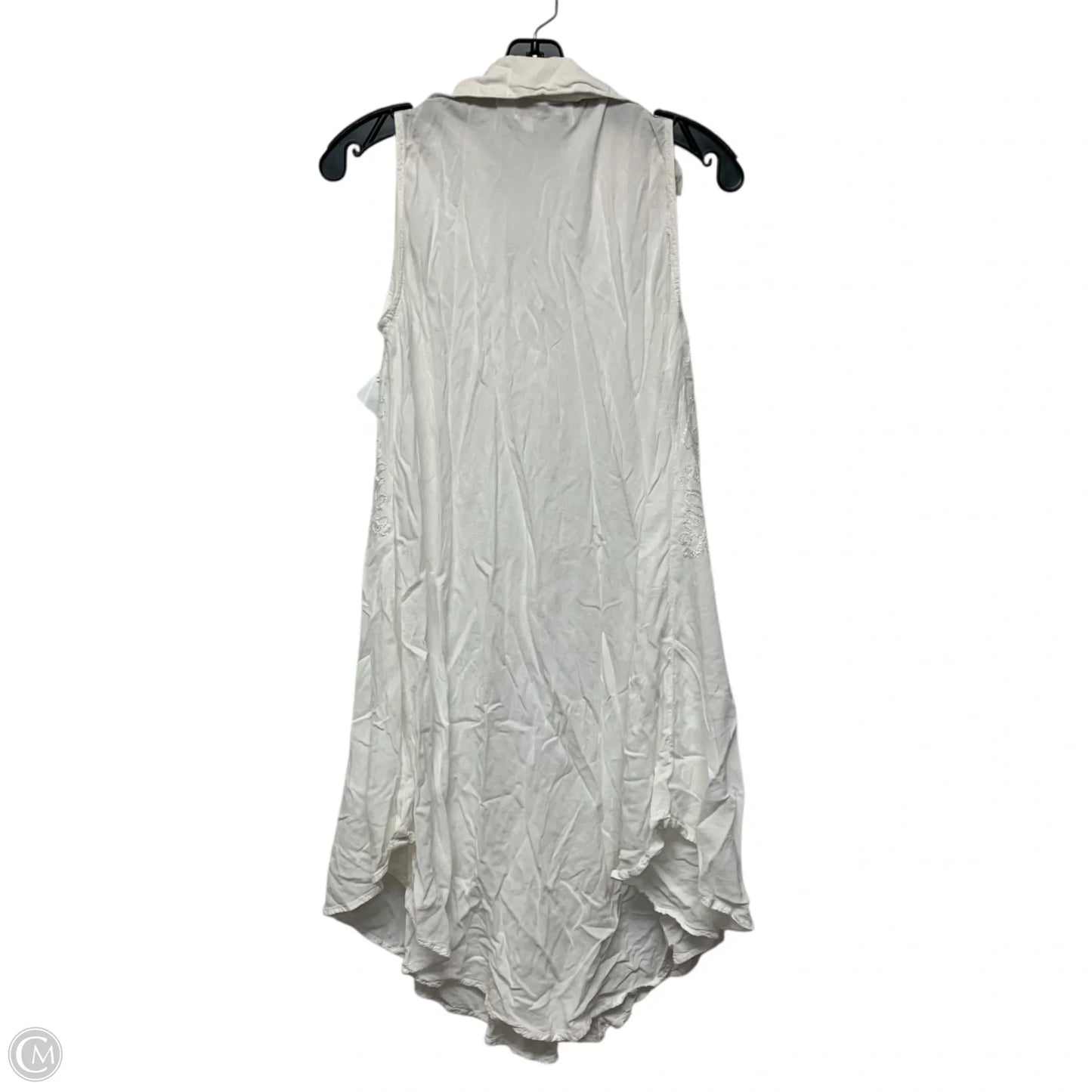 Dress Casual Short By Jessica Taylor In White, Size: Osfm