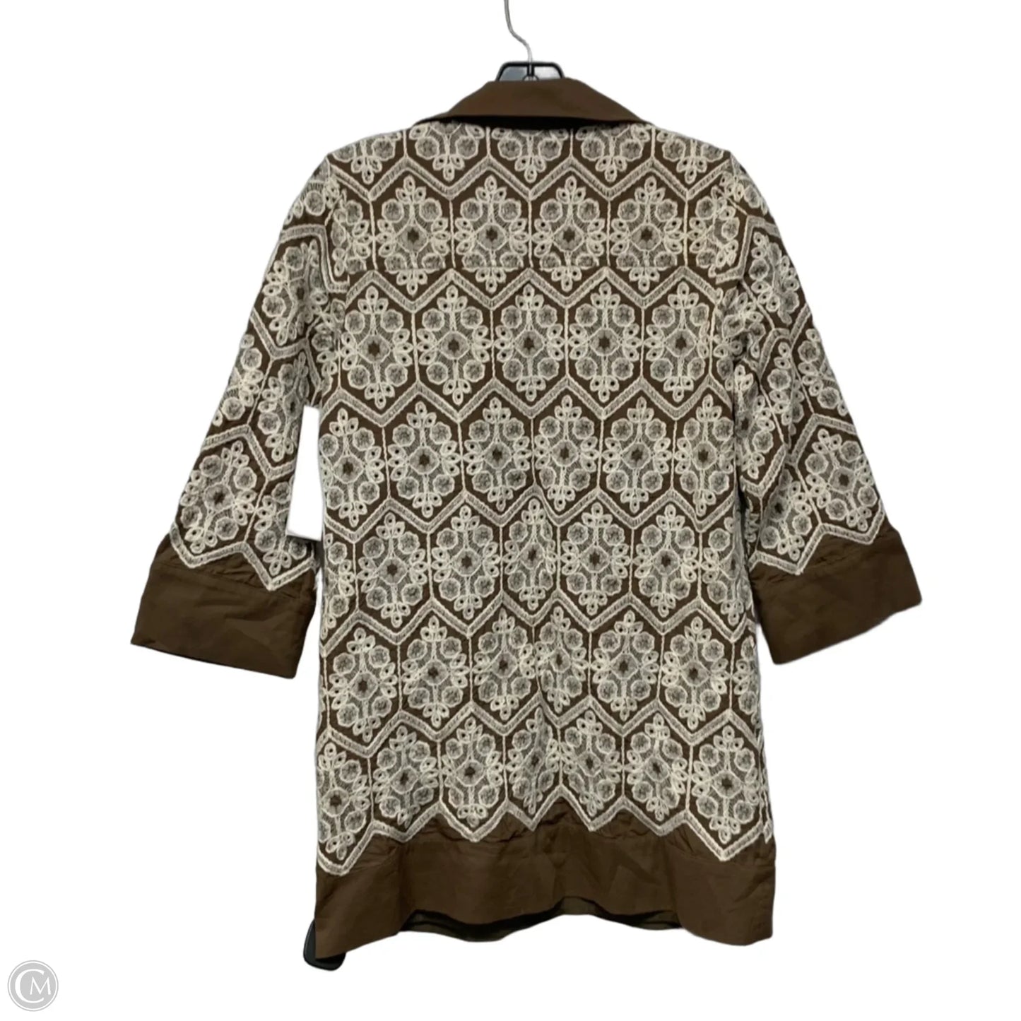 Tunic Designer By Tuckernuck In Brown & White, Size: Xs