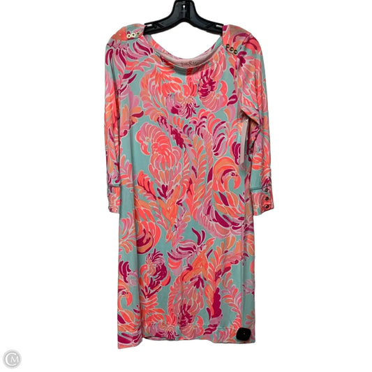 Dress Designer By Lilly Pulitzer In Blue & Pink, Size: S