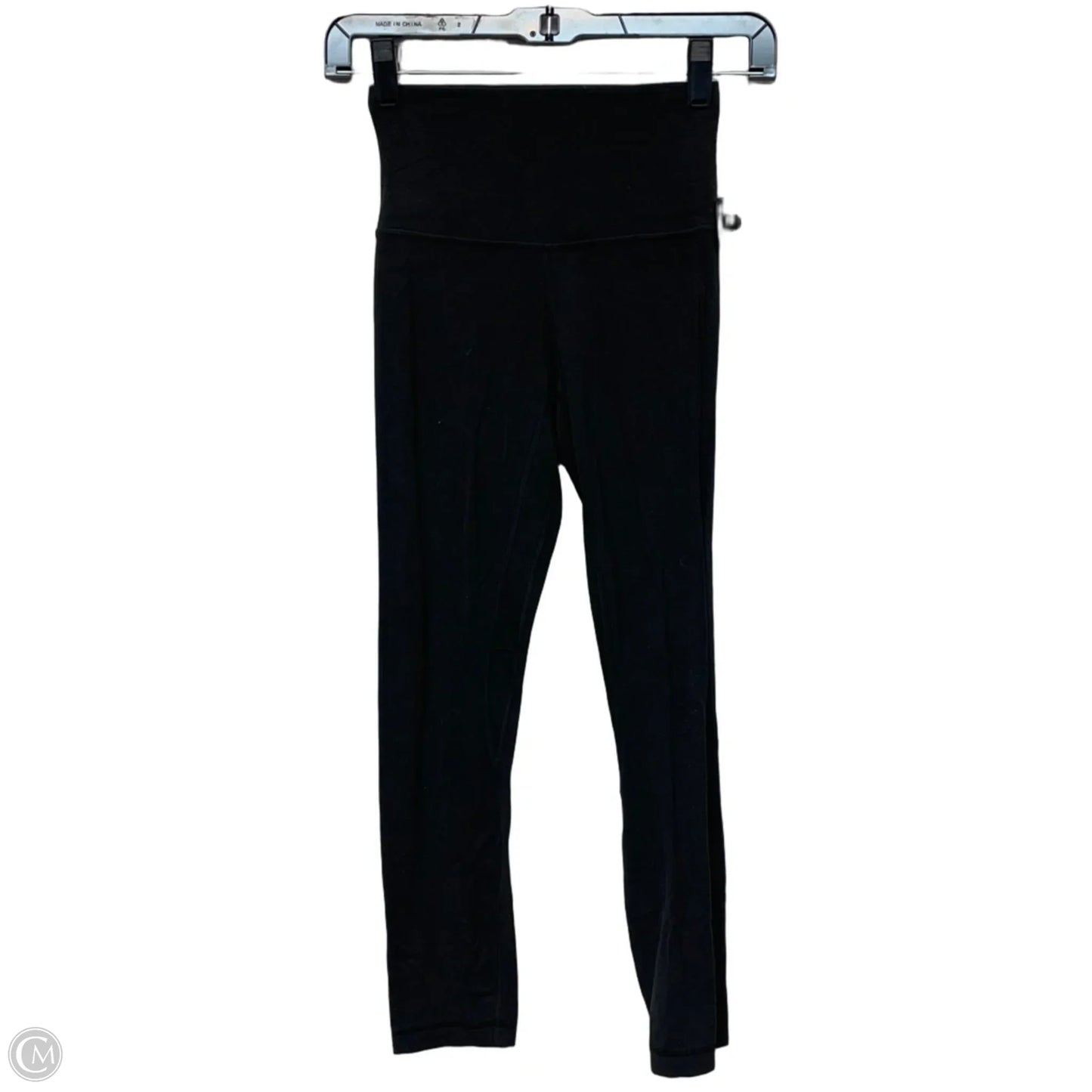 Athletic Leggings By Lululemon In Black, Size: Xs
