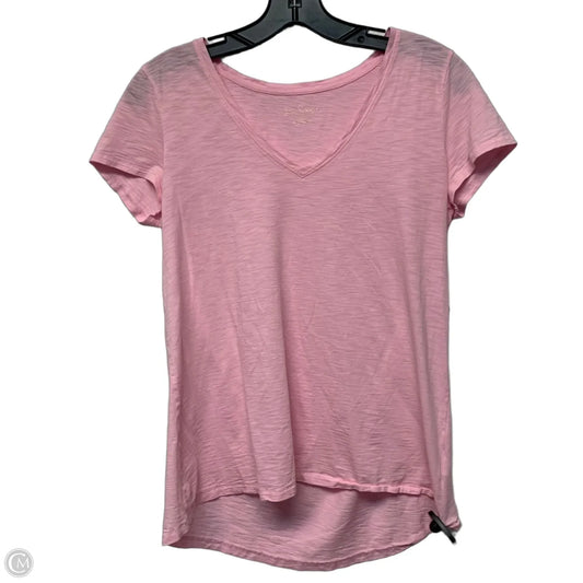 Top Short Sleeve Designer By Lilly Pulitzer In Pink, Size: Xs