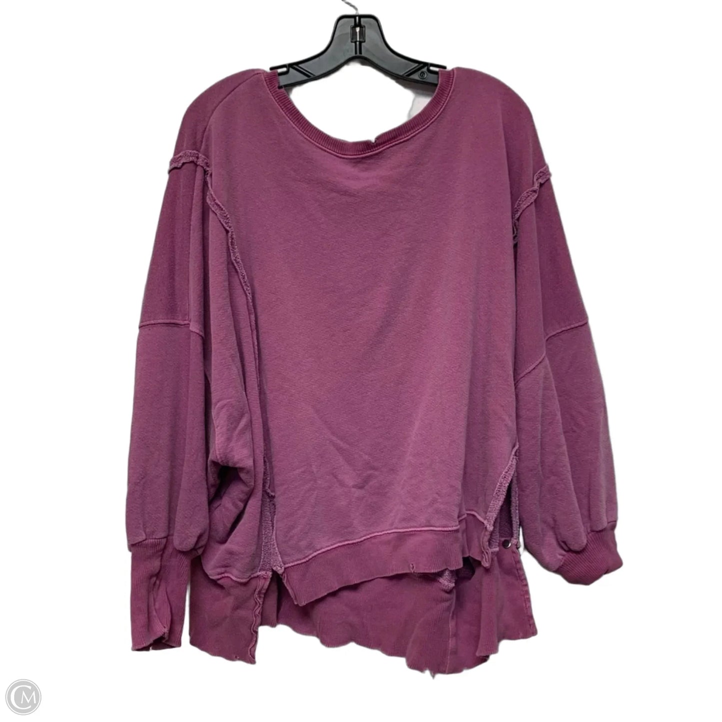 Sweatshirt Crewneck By We The Free In Purple, Size: S