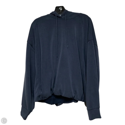 Athletic Sweatshirt Hoodie By Athleta In Navy, Size: Xl