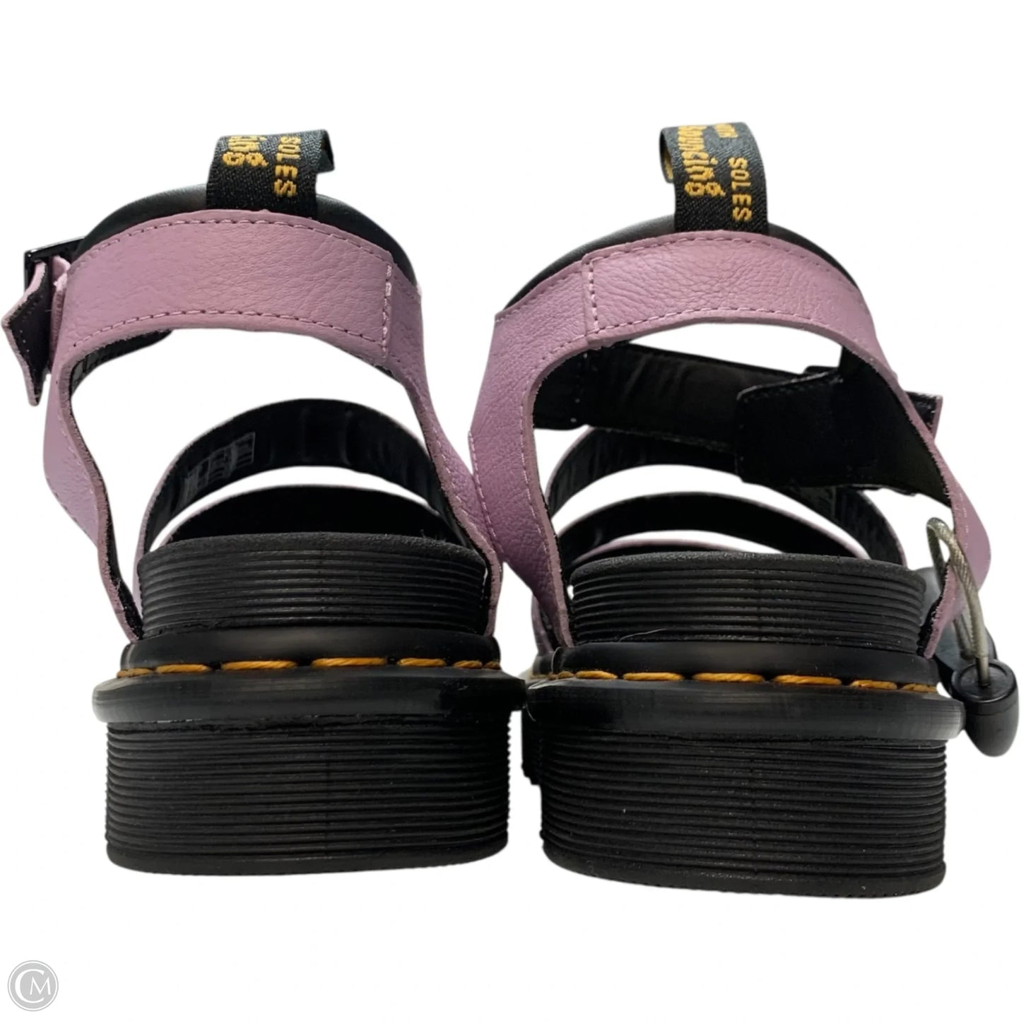 Sandals Designer By Dr Martens In Purple, Size: 8