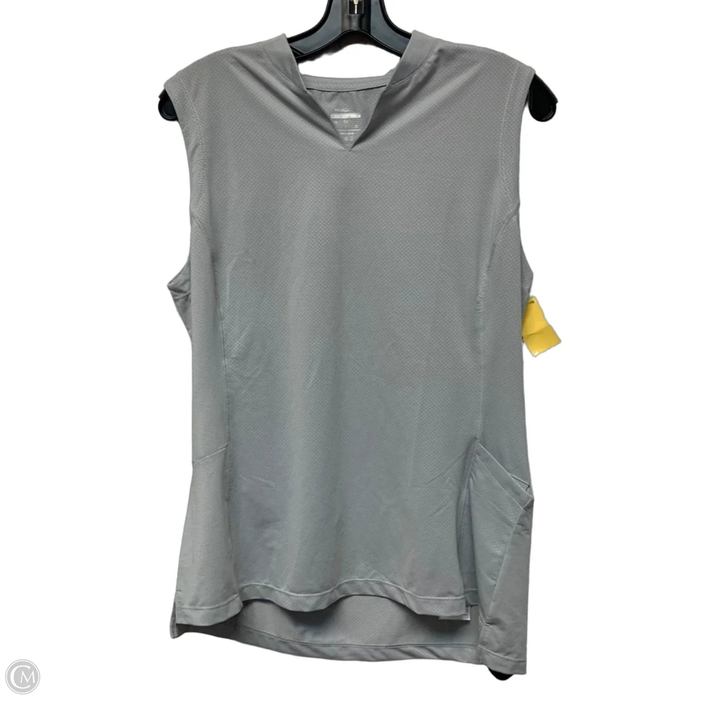 Athletic Tank Top By Maroaut In Grey, Size: L