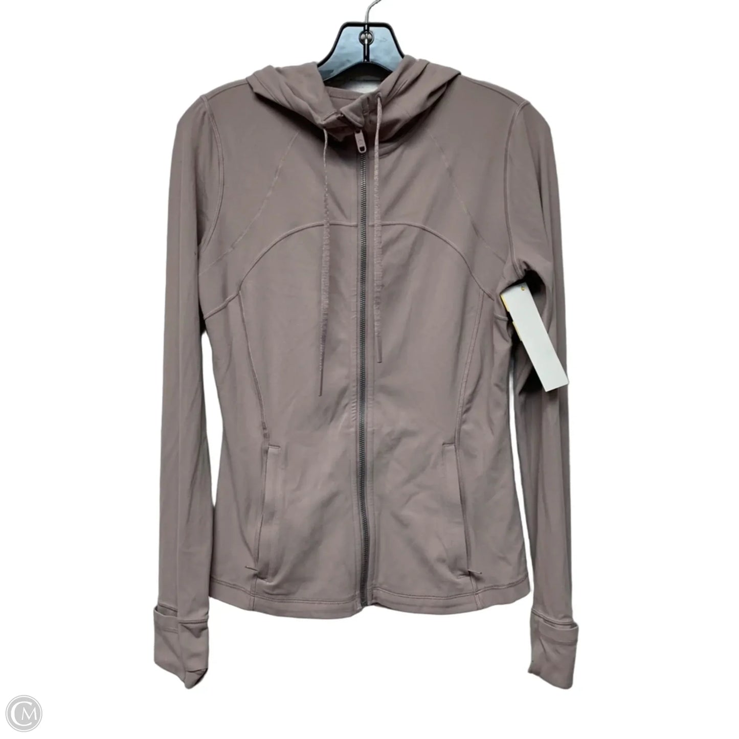 Athletic Jacket By Lululemon In Purple, Size: M