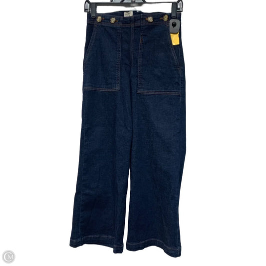 Jeans Wide Leg By Pilcro In Blue Denim, Size: 2