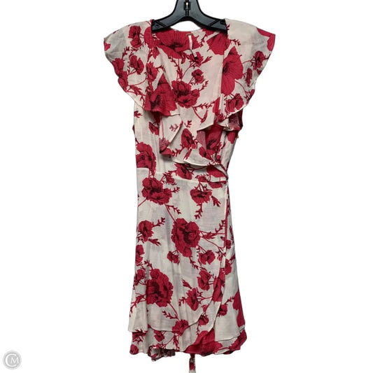 Dress Casual Short By Free People In Pink & White, Size: M