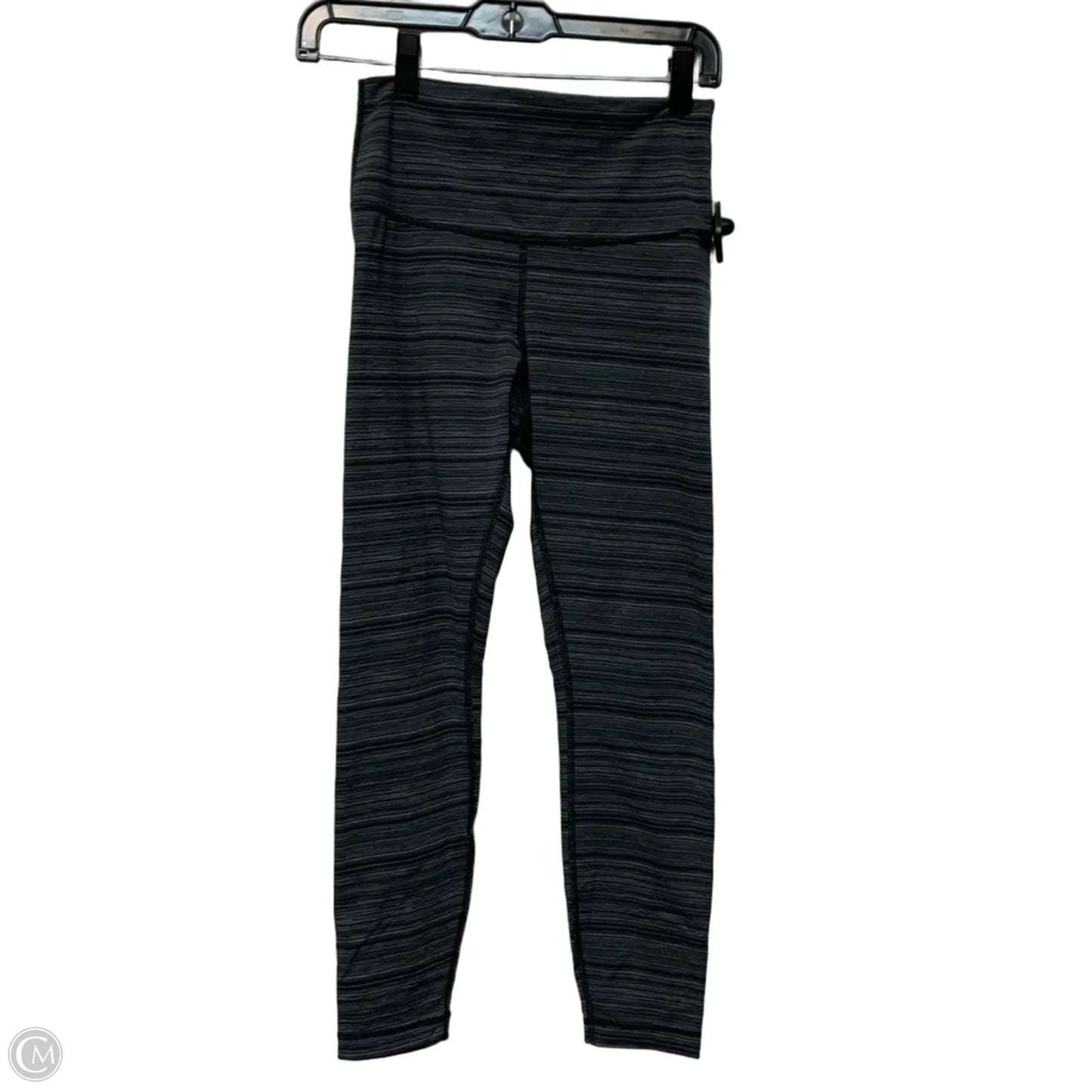 Athletic Leggings By Lululemon In Grey, Size: S