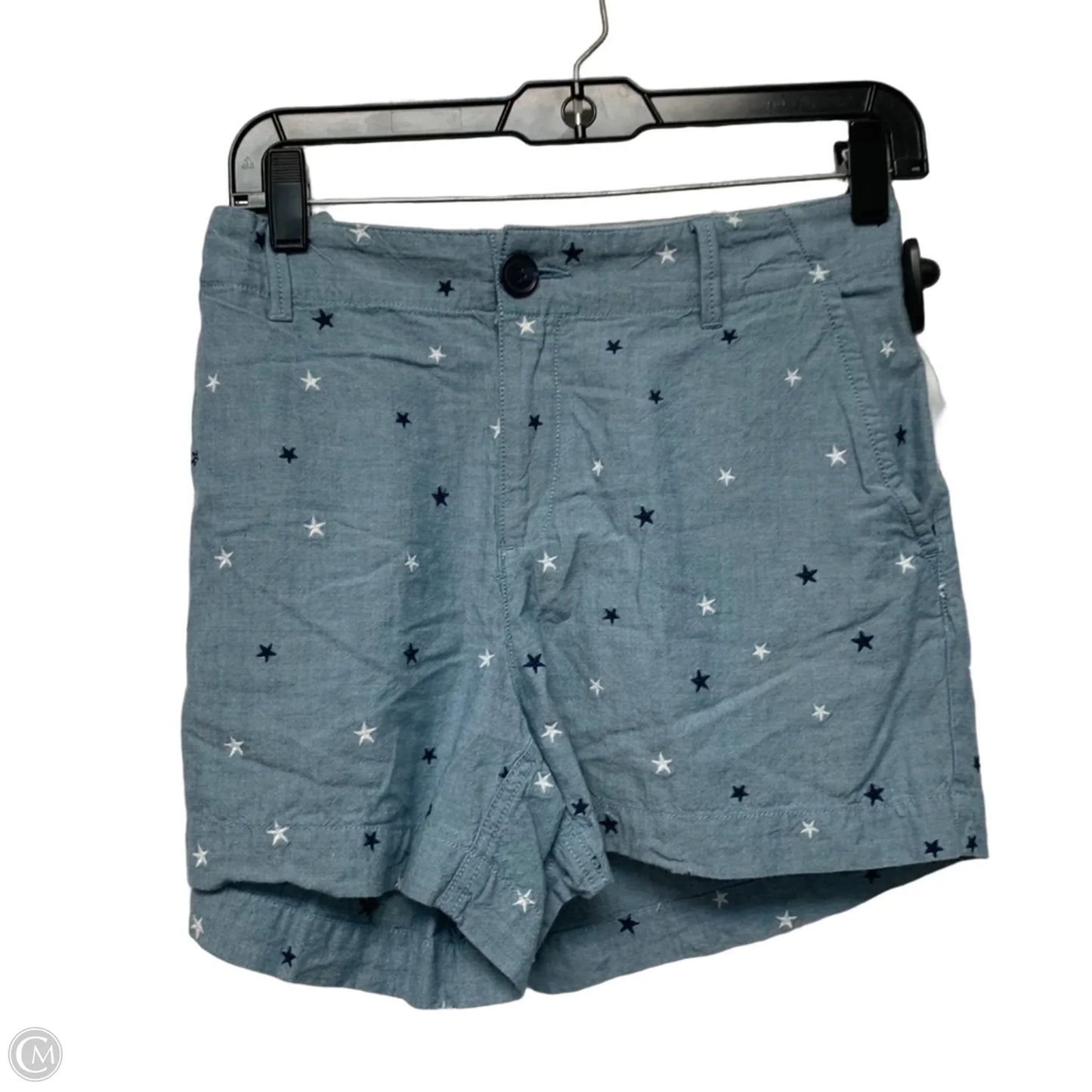 Shorts By Loft In Blue & White, Size: 6