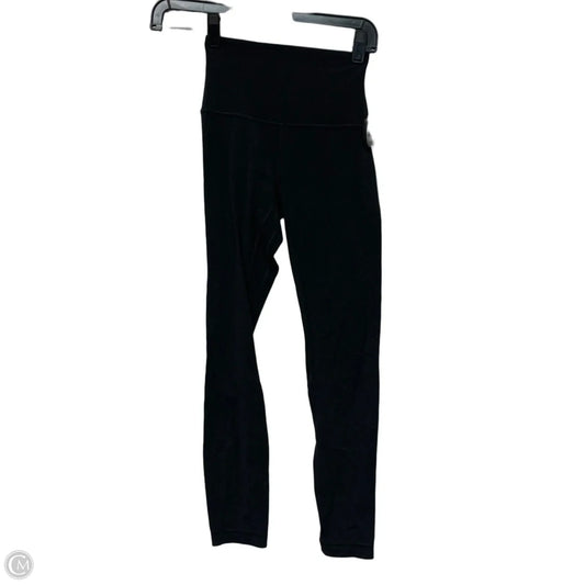 Athletic Leggings By Lululemon In Black, Size: Xs