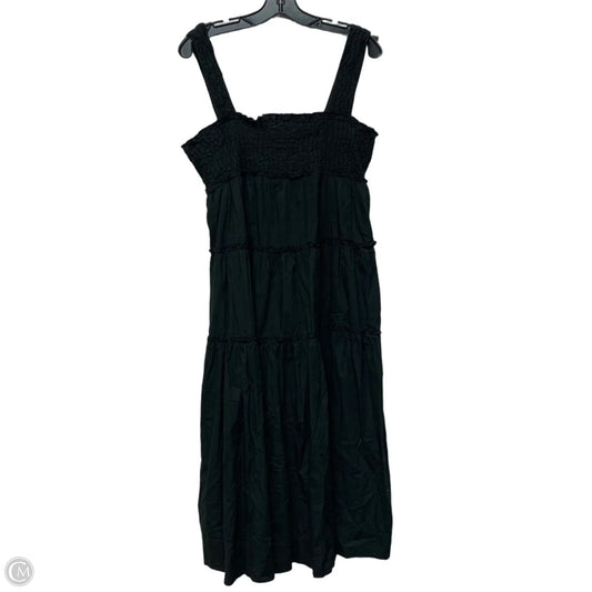 Dress Casual Midi By Maeve In Black, Size: S