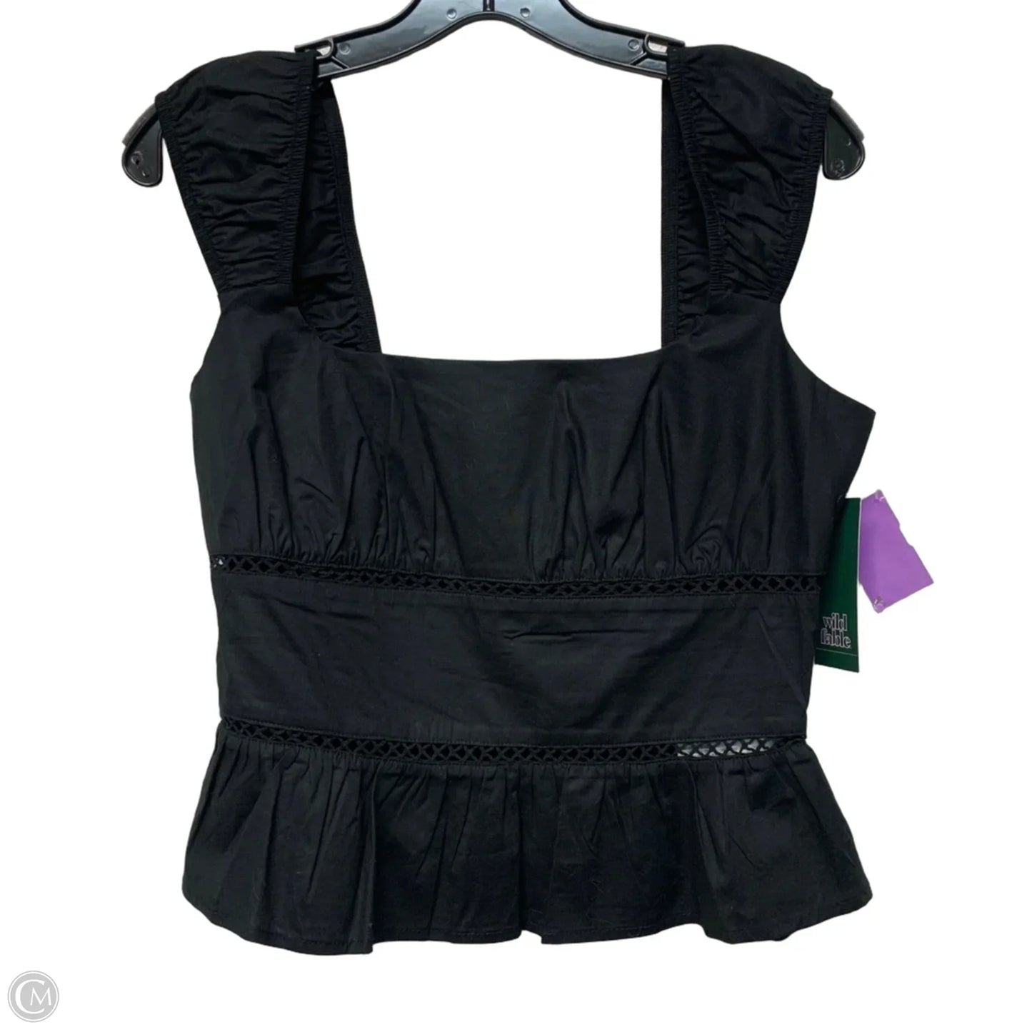Top Sleeveless By Wild Fable In Black, Size: S