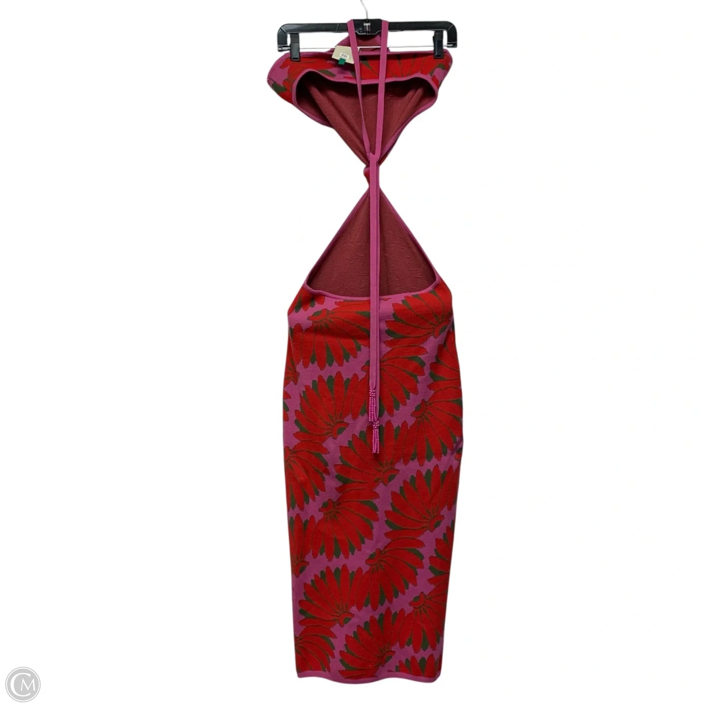 Dress Designer By Farm Rio In Pink & Red, Size: S