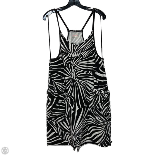 Romper By Free People In Brown & White, Size: M