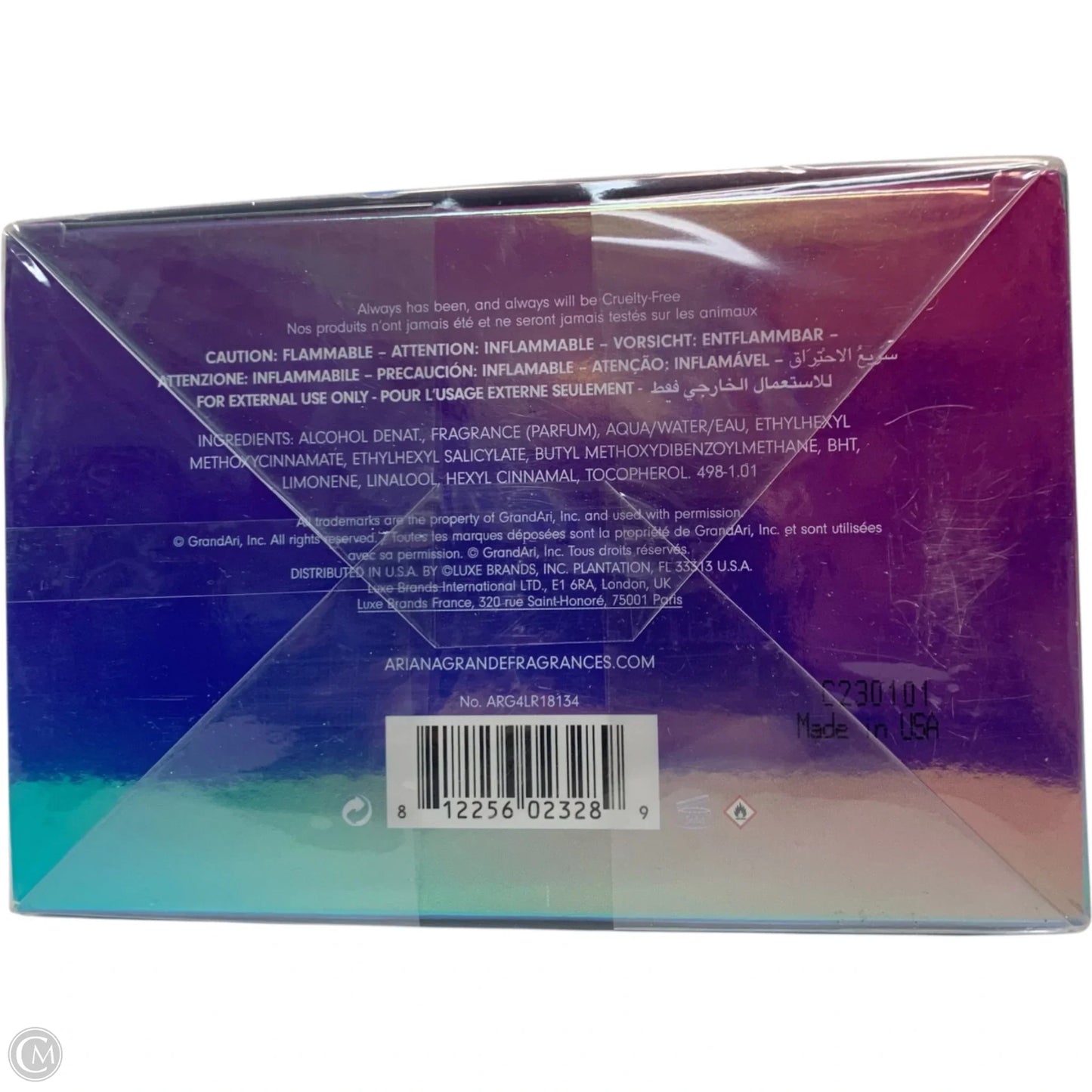 Fragrance By Ariana Grande, Size: 3.4 fl oz