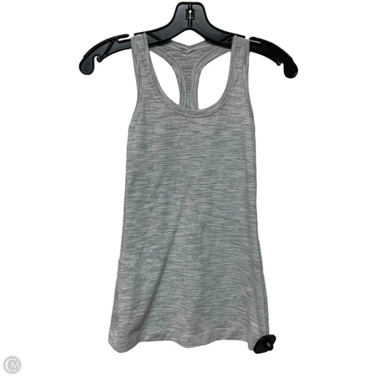 Athletic Tank Top By Lululemon In Grey, Size: S
