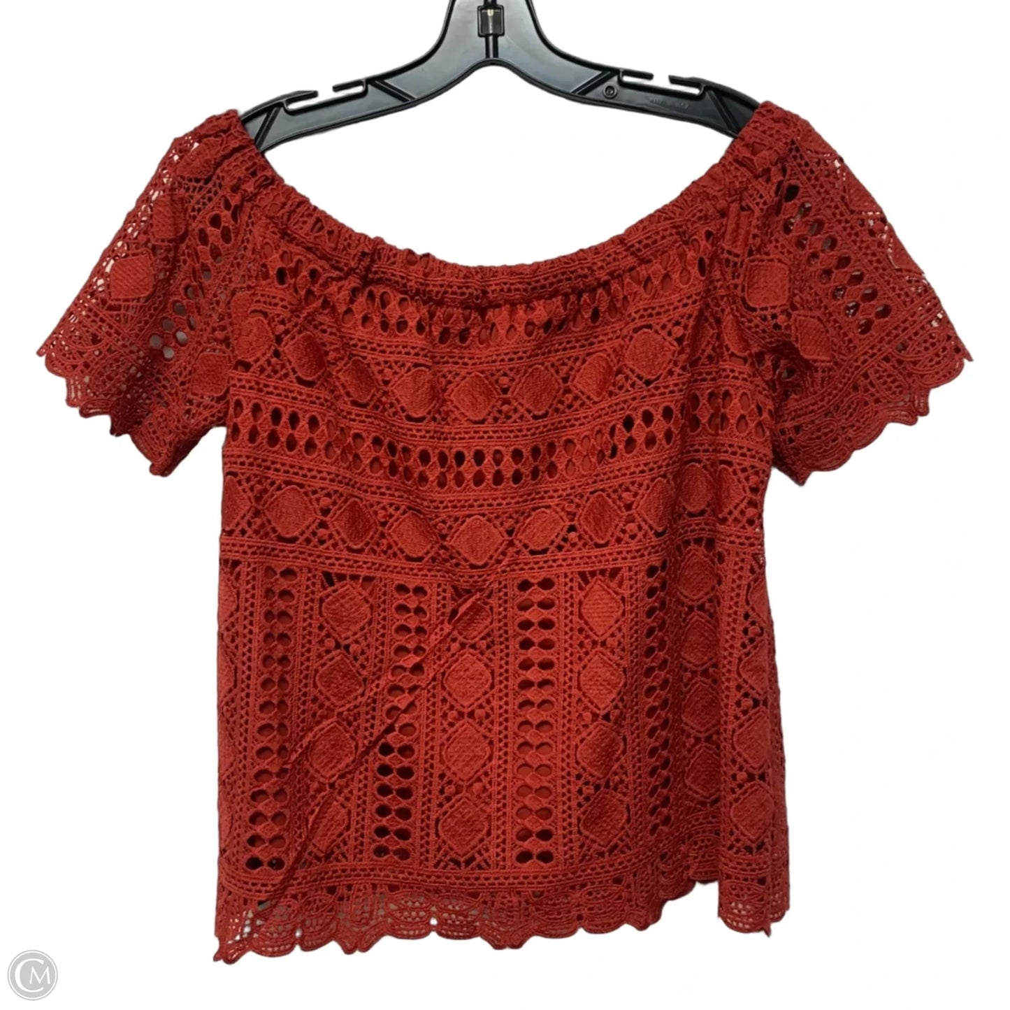 Top Short Sleeve By Sunday In Brooklyn In Red, Size: S