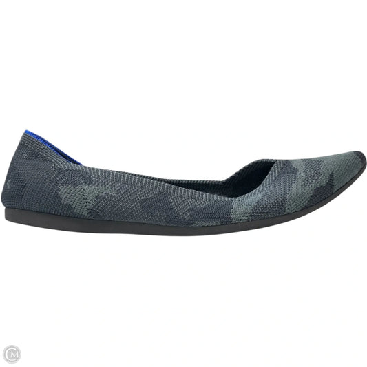 Shoes Flats By Rothys In Black & Grey, Size: 7.5