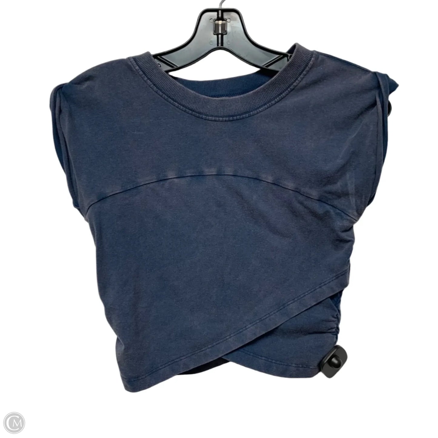 Top Short Sleeve By Free People In Blue, Size: Xs