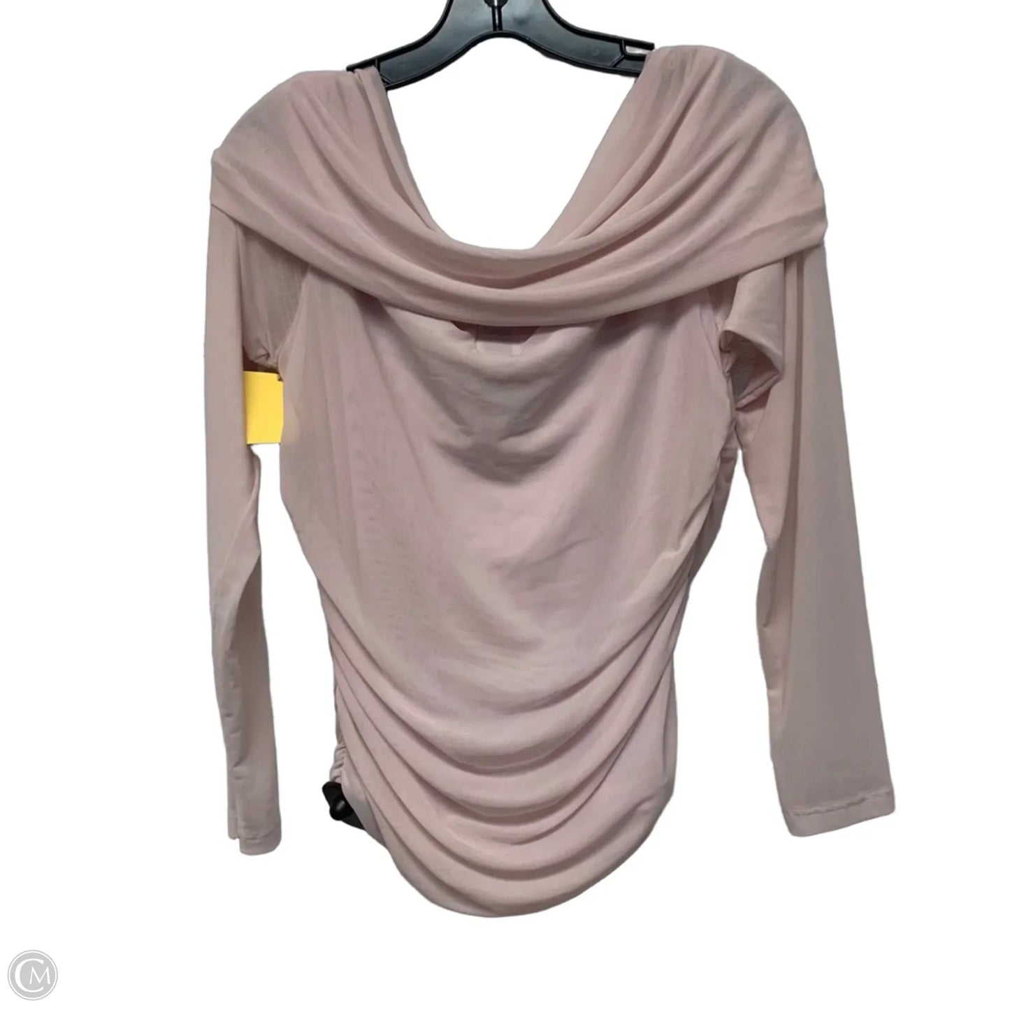 Top Long Sleeve By Maeve In Pink, Size: L
