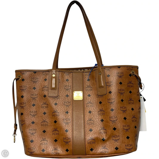 Tote Luxury Designer By Mcm, Size: Large