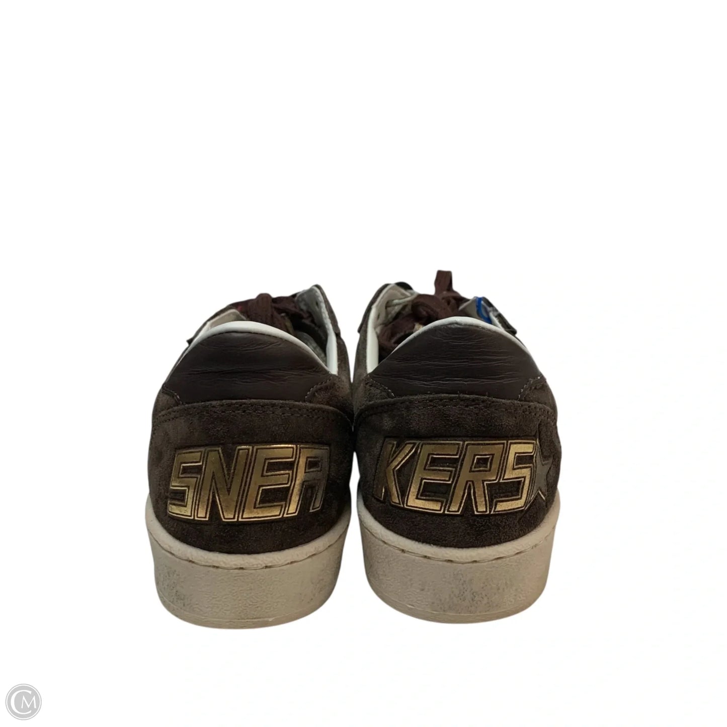 Shoes Luxury Designer By Golden Goose In Brown, Size: 7