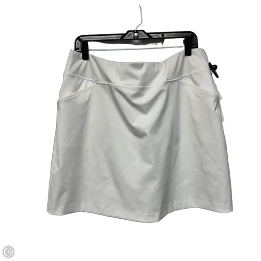 Skort Designer By Lilly Pulitzer In White, Size: Xl