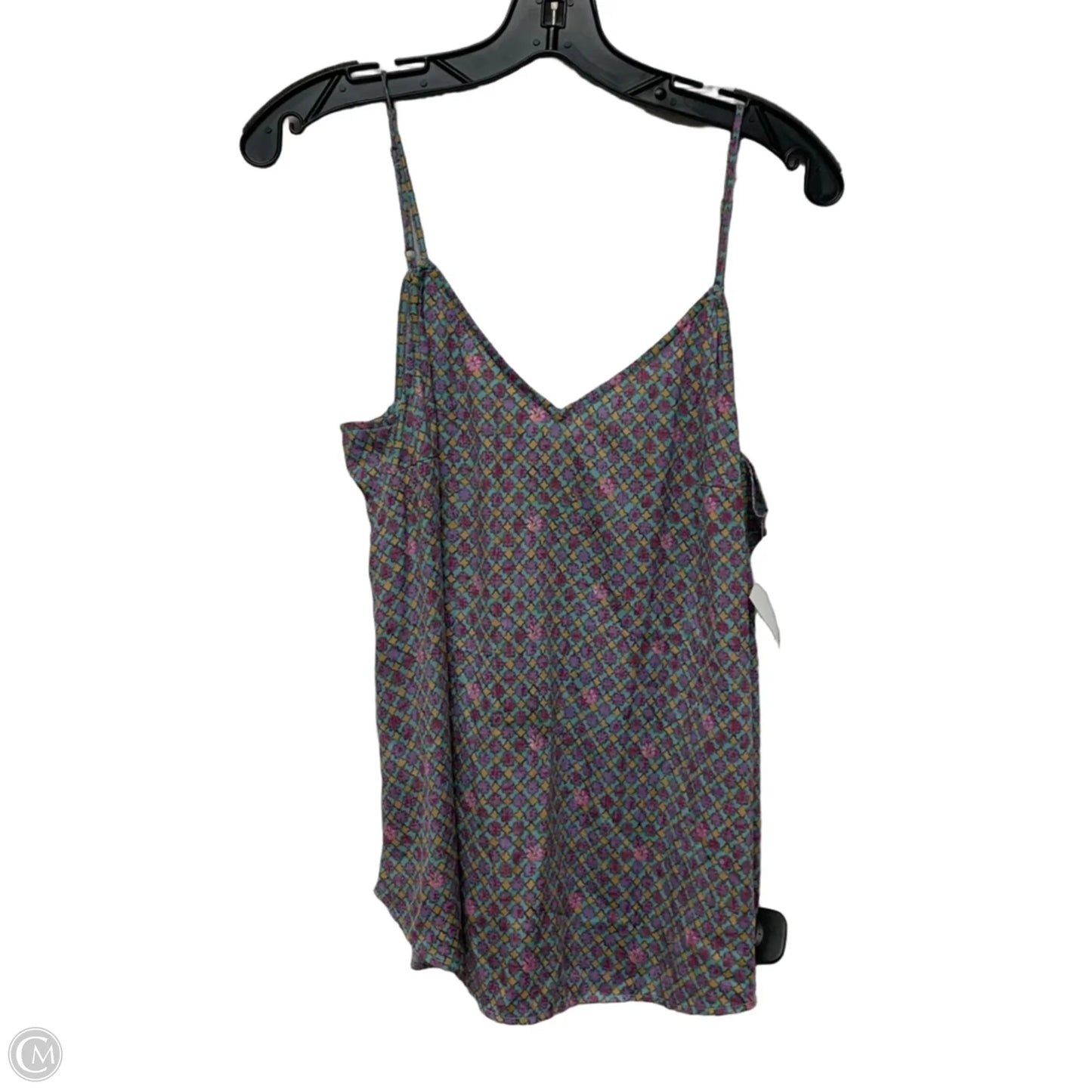 Top Sleeveless By Floreat In Purple, Size: L