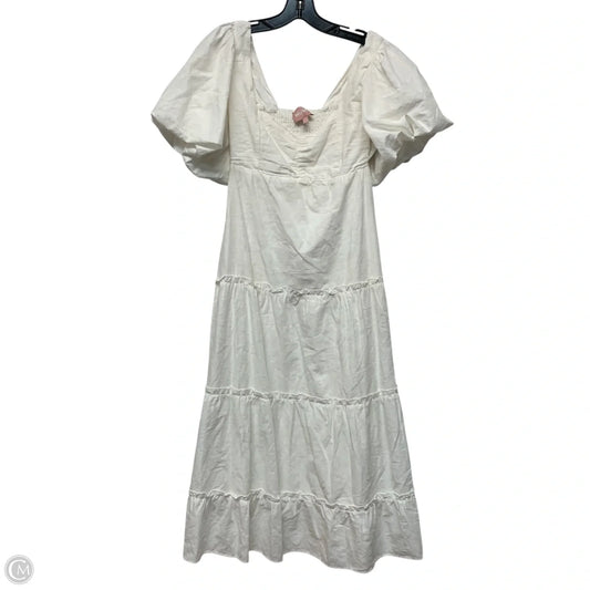 Dress Casual Maxi By Show Me Your Mumu In White, Size: S