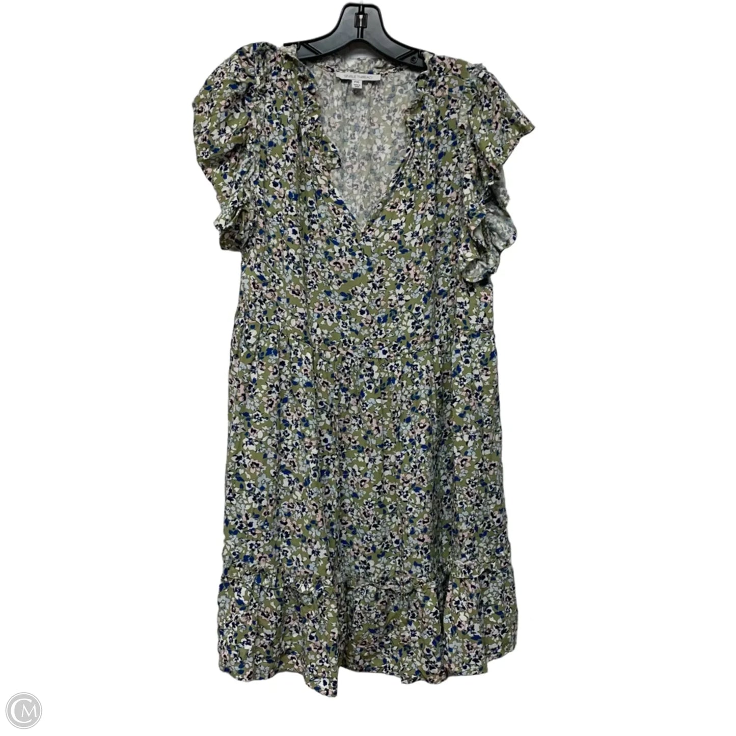 Dress Casual Short By Single Thread In Green, Size: Xlp