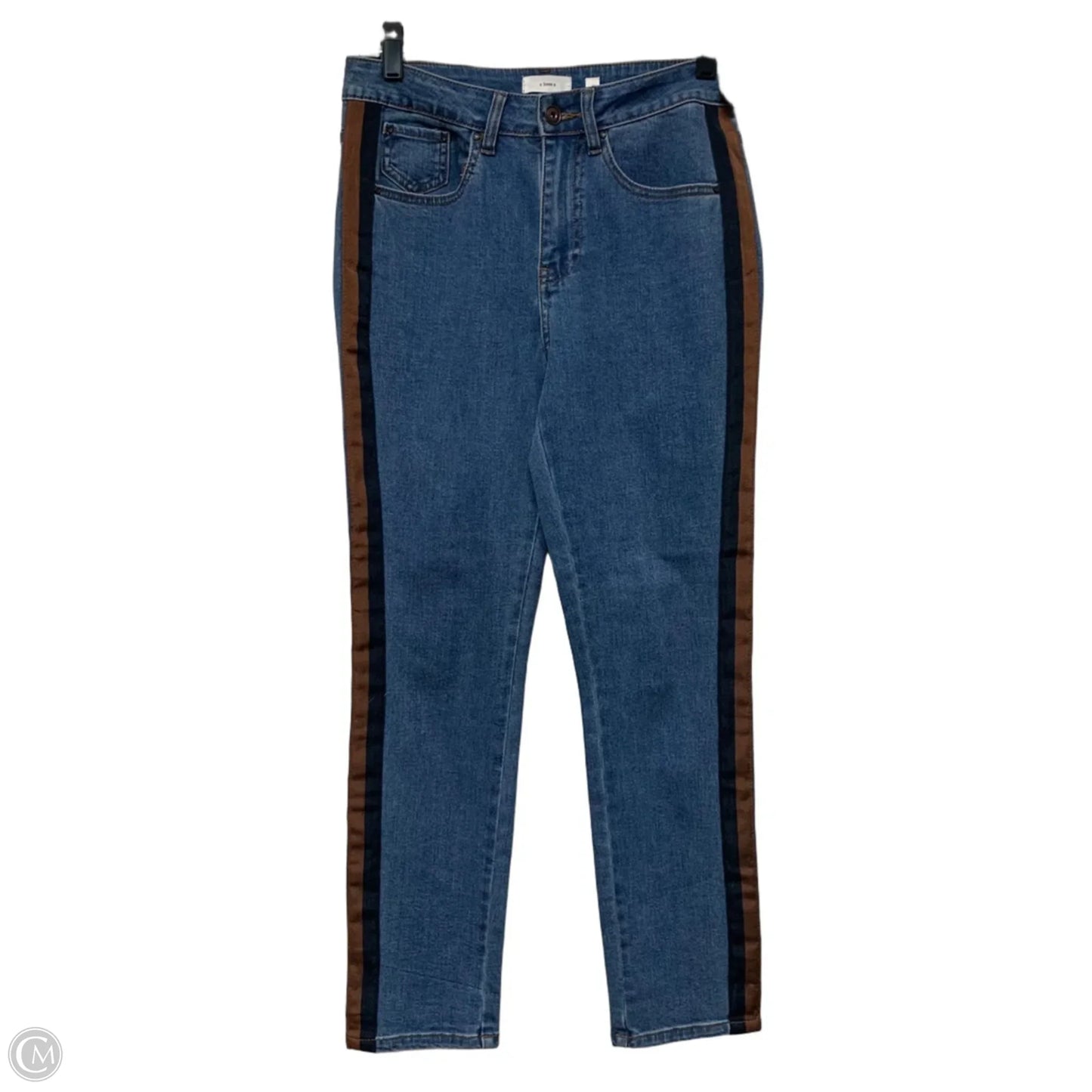 Jeans Skinny By A Loves A In Blue Denim, Size: 4