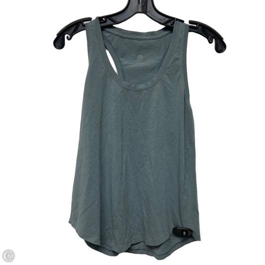 Athletic Tank Top By Lululemon In Grey, Size: L