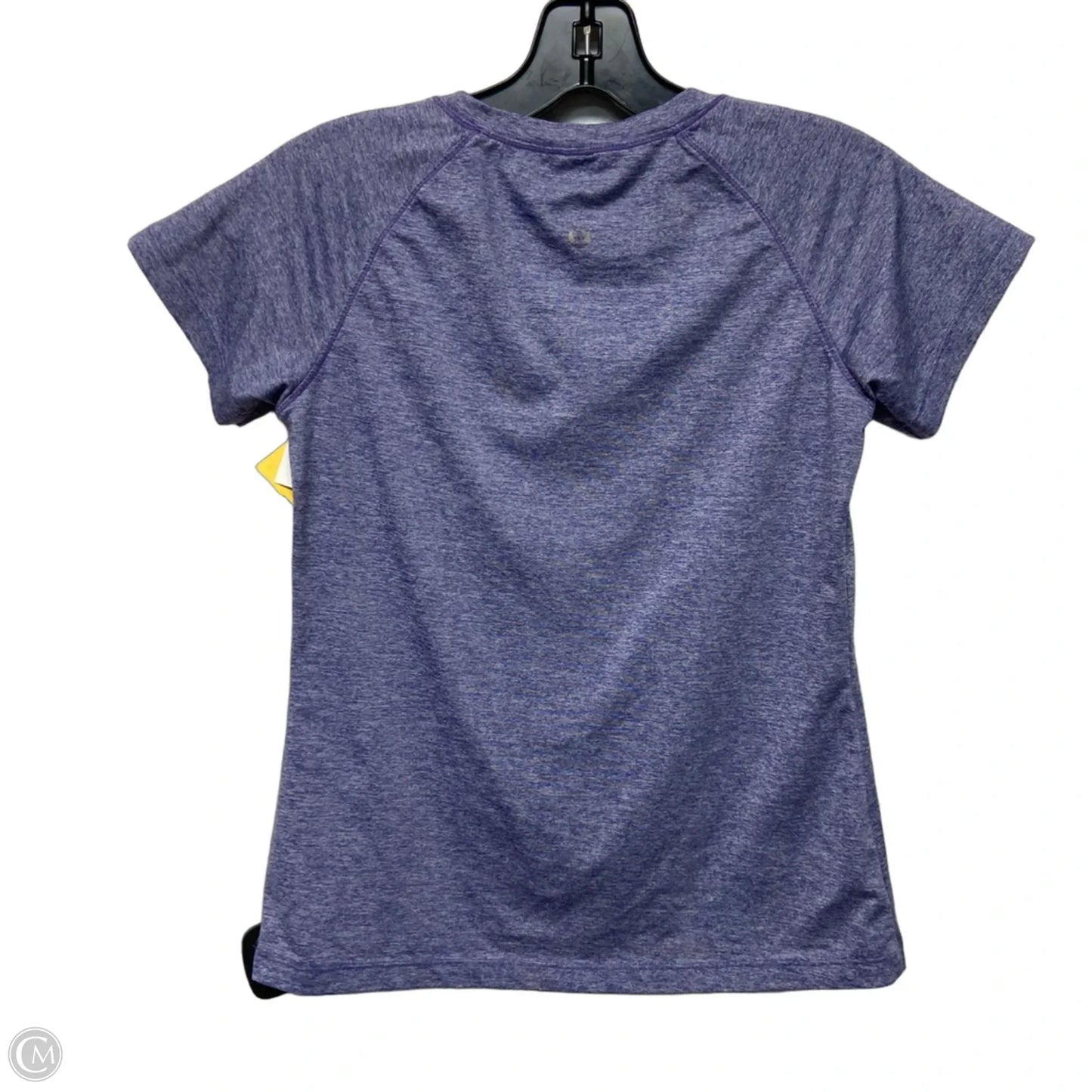 Athletic Top Short Sleeve By Lululemon In Blue, Size: M