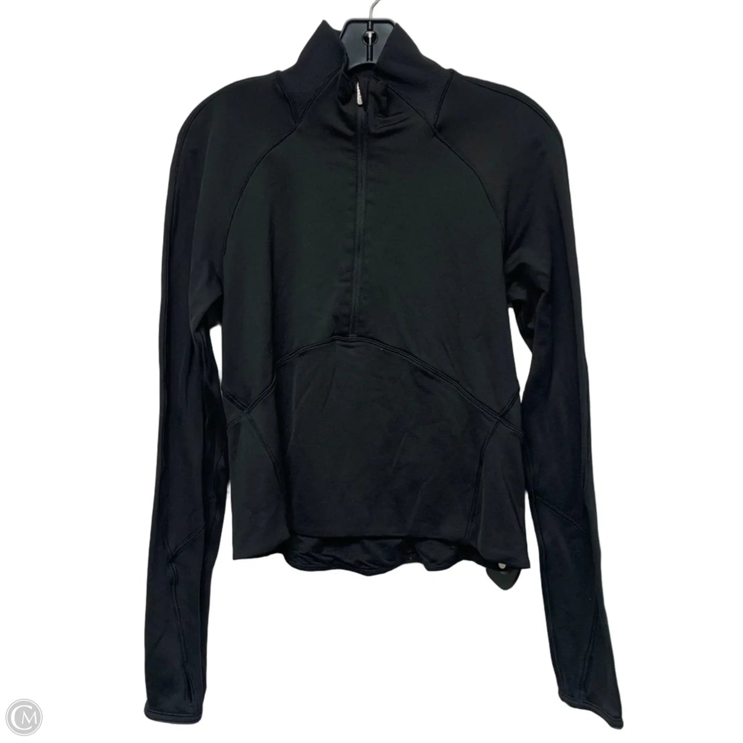 Athletic Jacket By Lululemon In Black, Size: S