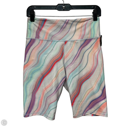 Athletic Shorts By Athleta In Rainbow Print, Size: S