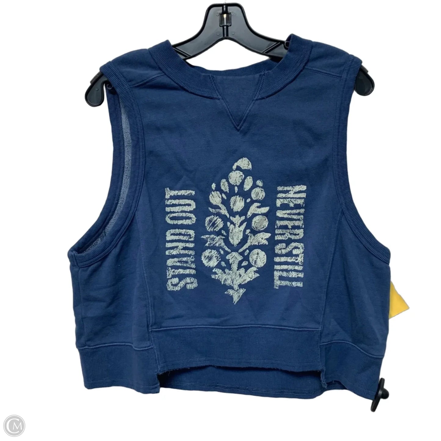 Athletic Tank Top By Free People In Blue, Size: M