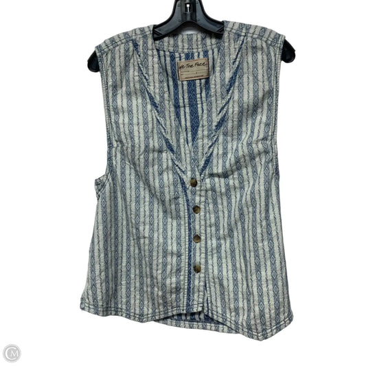Vest Other By We The Free In Blue & White, Size: S