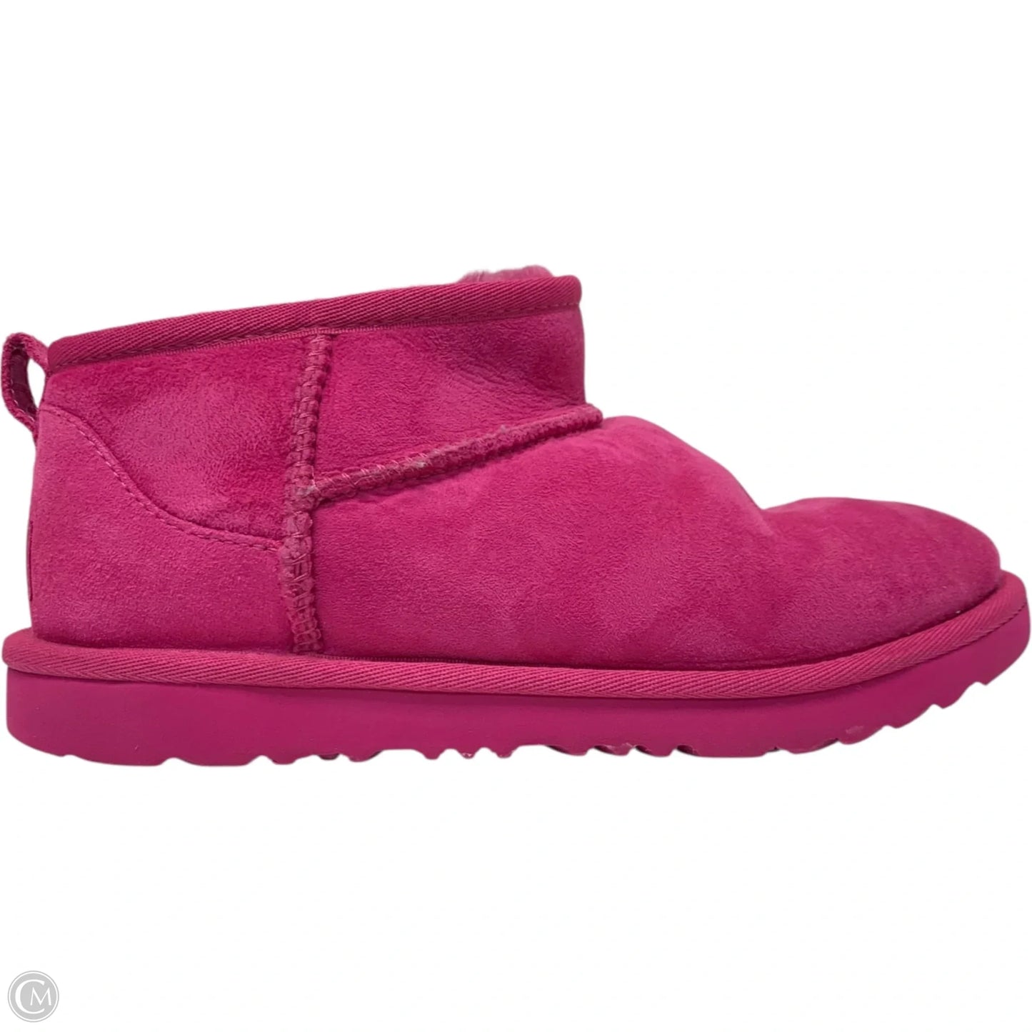 Boots Designer By Ugg In Pink, Size: 5
