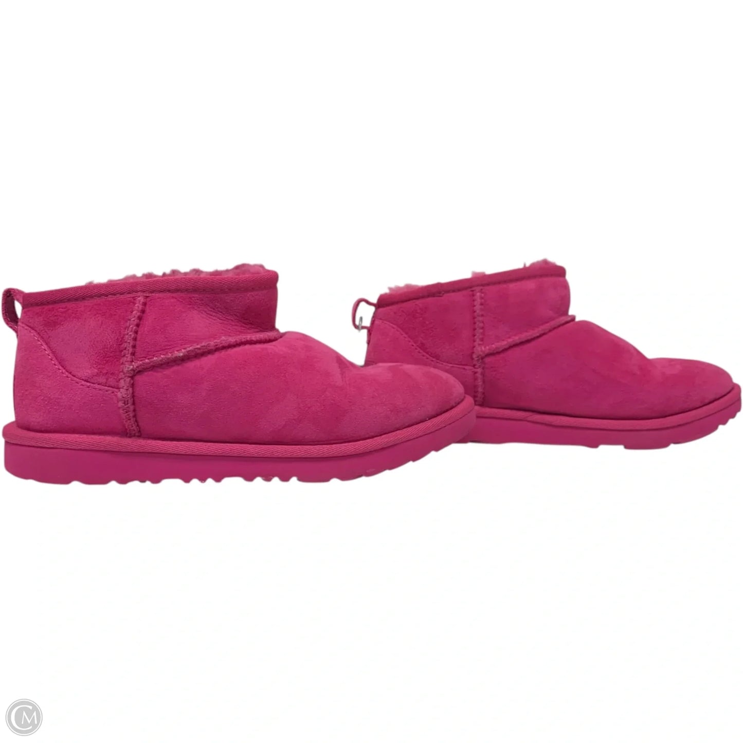 Boots Designer By Ugg In Pink, Size: 5