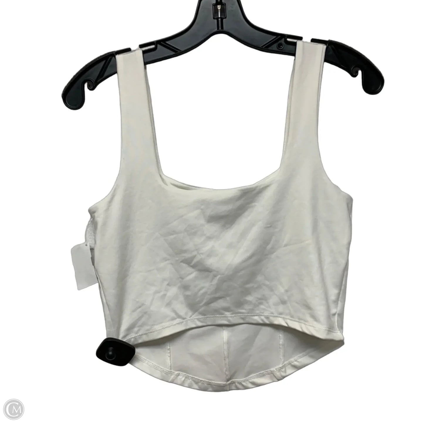 Top Sleeveless By Live In The Moment In White, Size: M