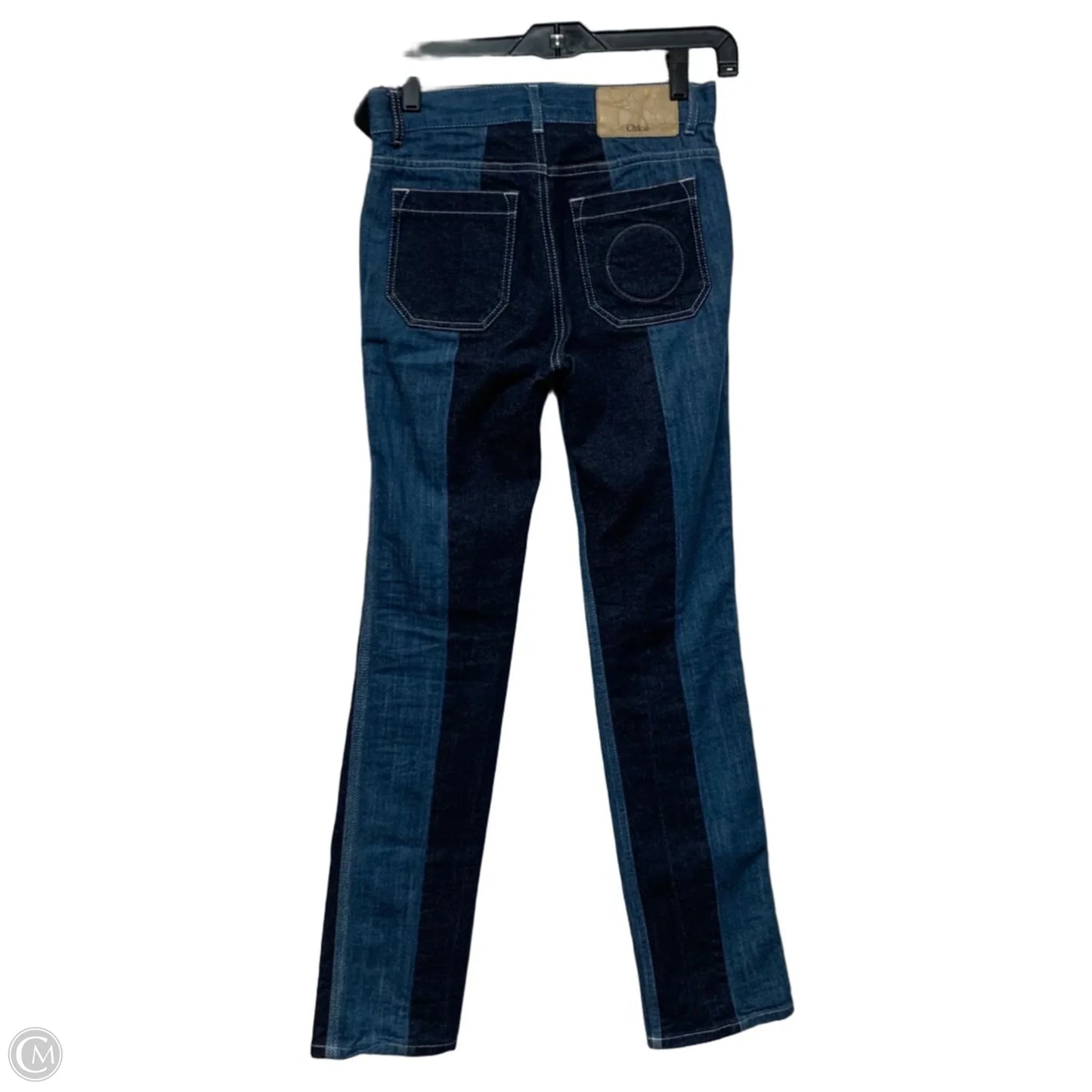 Jeans Luxury Designer By Chloe In Blue Denim, Size: 4