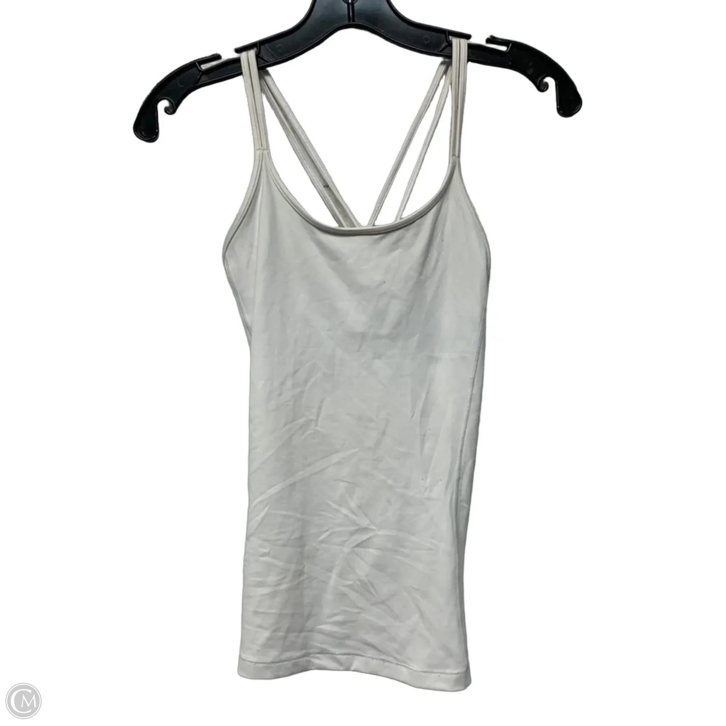 Athletic Tank Top By Lululemon In White, Size: Xs