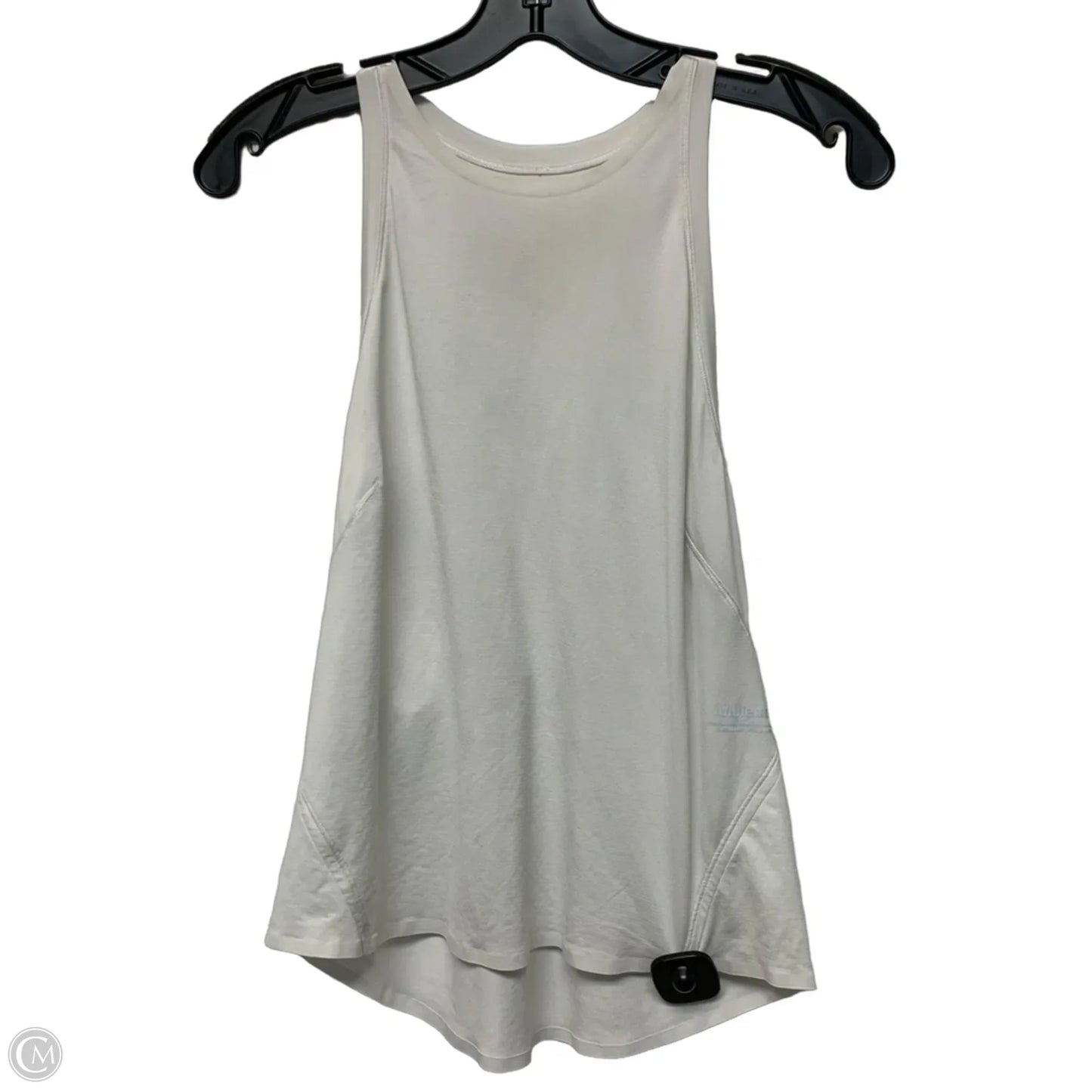 Athletic Tank Top By Lululemon In White, Size: S