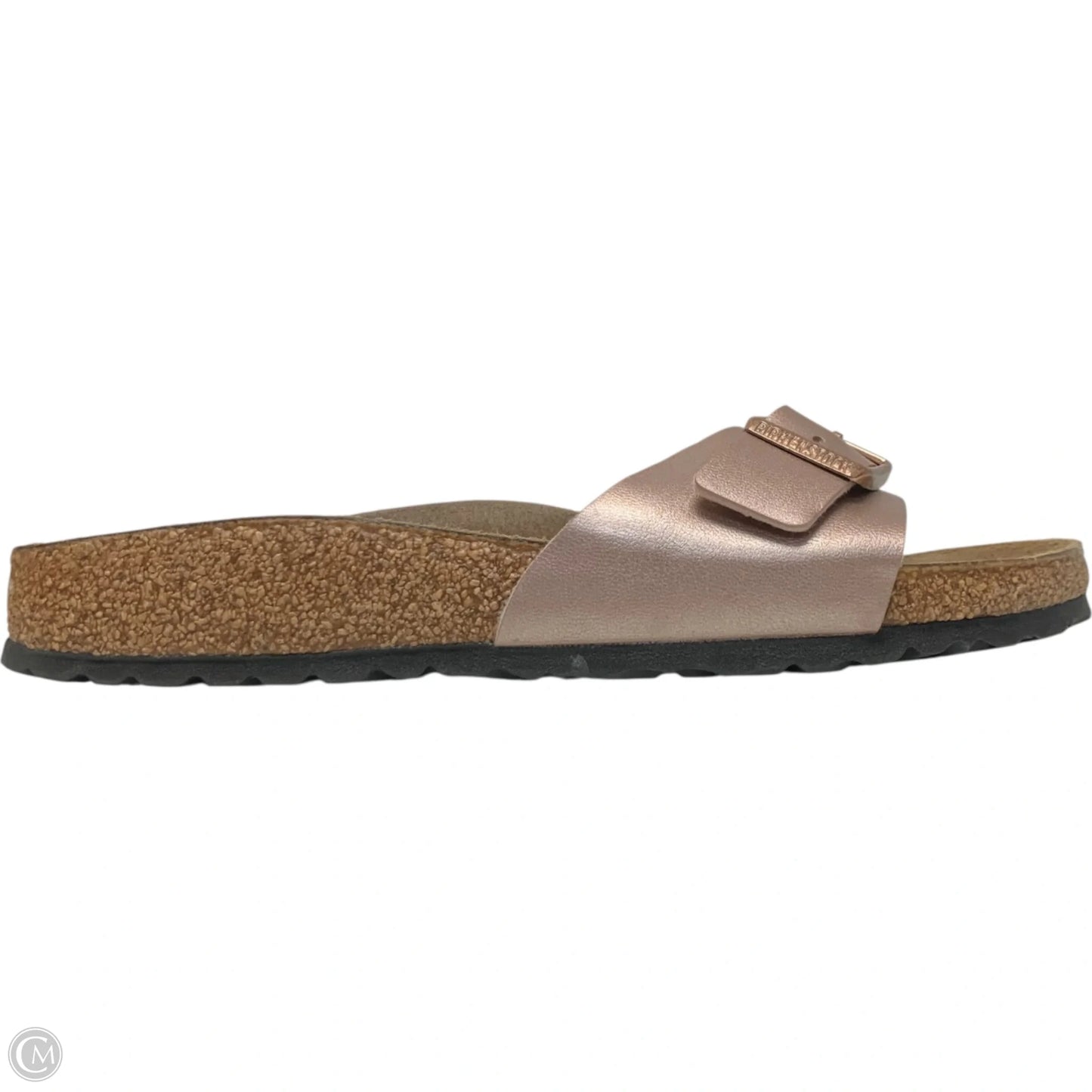 Sandals Flats By Birkenstock In Rose Gold, Size: 8